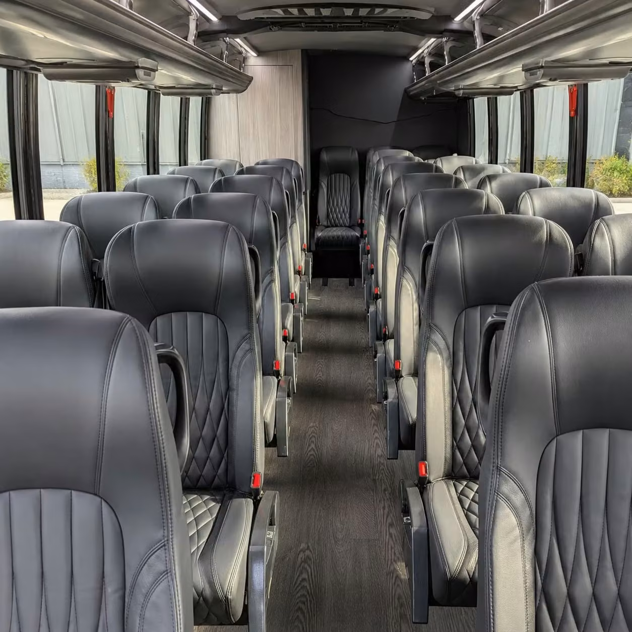 25 passenger minibus inside