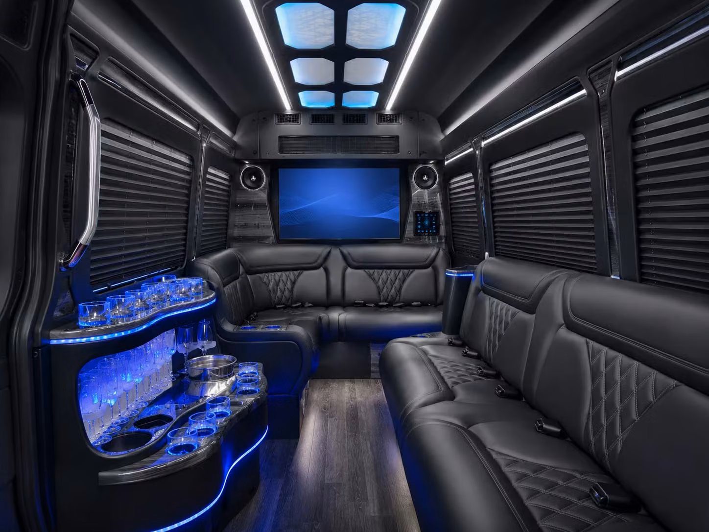 sprinter limousine inside